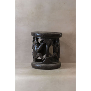 Vintage Baule Wood Side Table 85.3