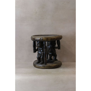 Vintage Baule Wood Side Table 85.4