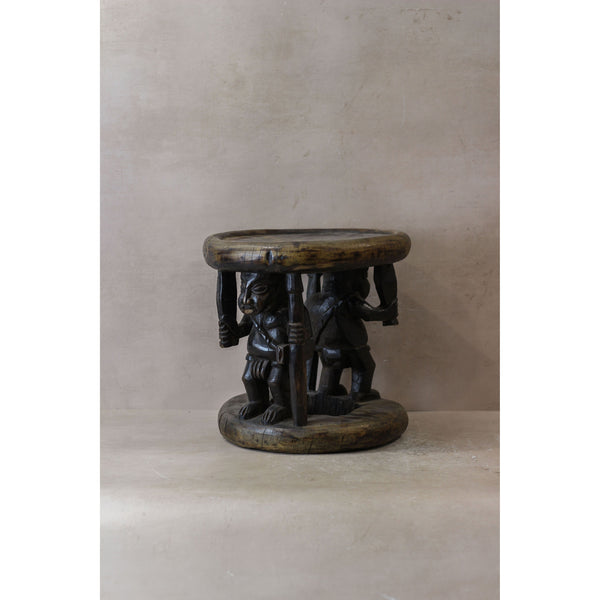 Vintage Baule Wood Side Table 85.4
