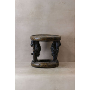 Vintage Baule Wood Side Table 85.4