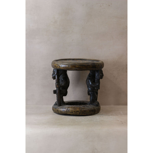 Vintage Baule Wood Side Table 85.4