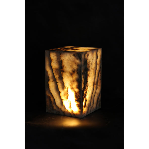 Onyx Side Table Pedestal - Hollow - No 11