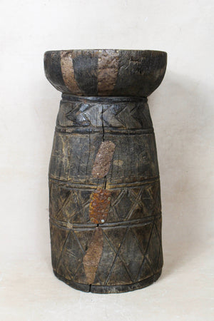 African Grain Stomper Table \ Planter  - 155.15 - Living with Luxury