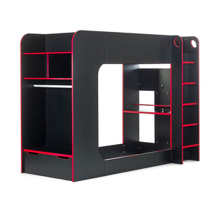 Impact Gaming Bunk Black/Red - Living with Luxury