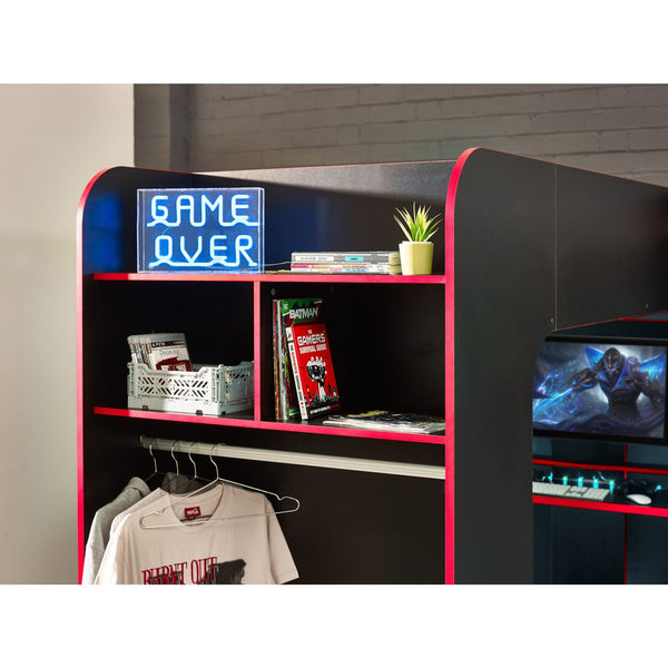 Impact Gaming Bunk Black/Red - Living with Luxury