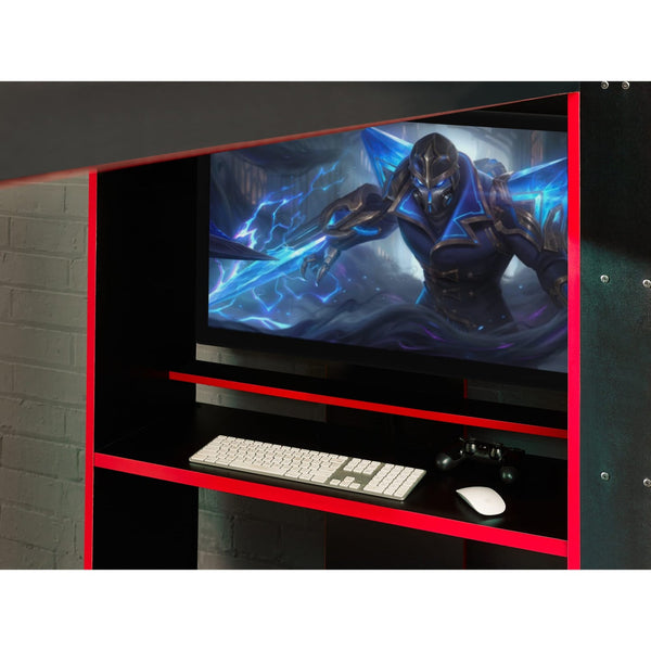 Impact Gaming Bunk Black/Red - Living with Luxury