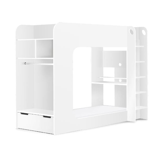 Impact Gaming Bunk - White - Living with Luxury