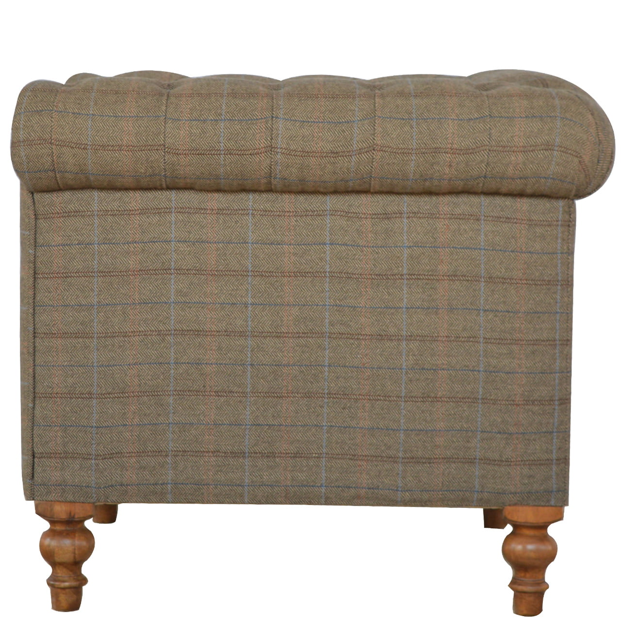 Multi Tweed 2 Seat Chesterfield - Living with Luxury
