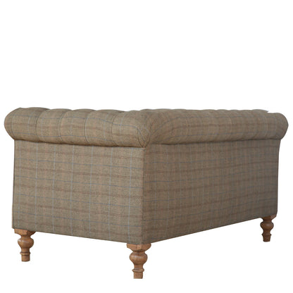 Multi Tweed 2 Seat Chesterfield - Living with Luxury