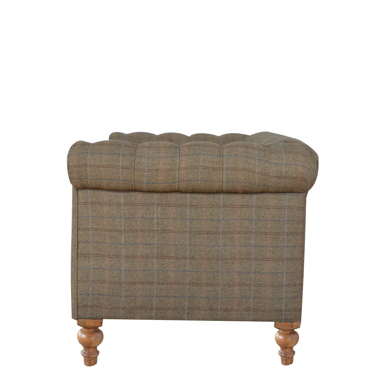 Multi Tweed 2 Seat Chesterfield - Living with Luxury