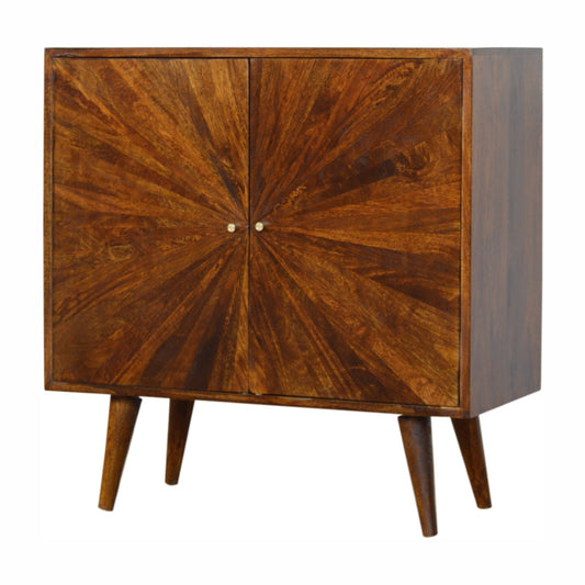 Chestnut Sunrise Cabinet - Living with Luxury