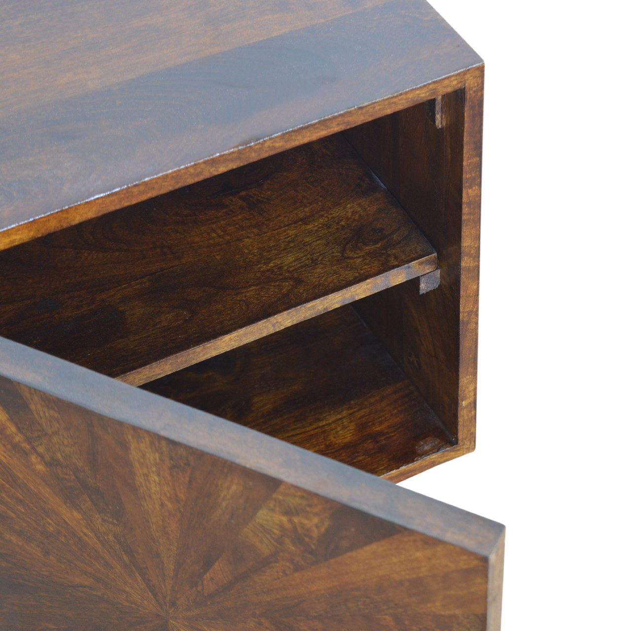 Chestnut Sunrise Cabinet - Living with Luxury