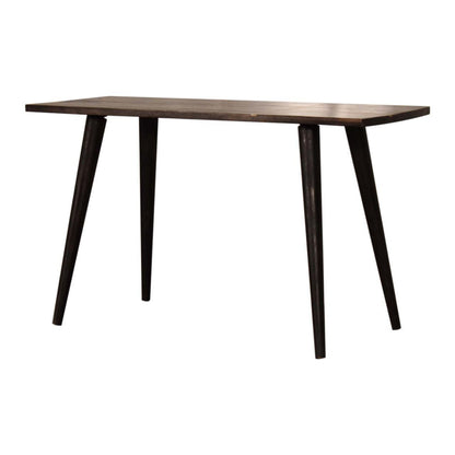 Ash Black Brass Inlay Coffee Table Living with Luxury