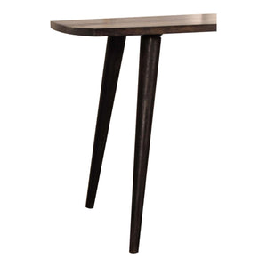 Ash Black Brass Inlay Coffee Table