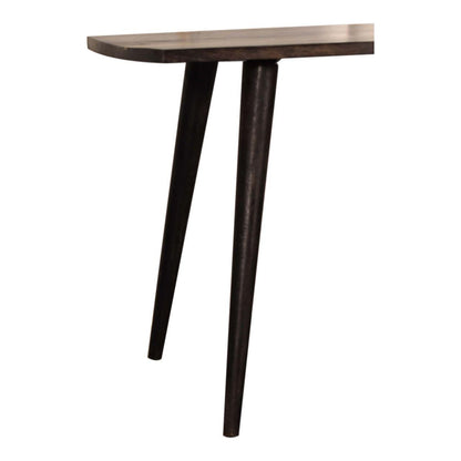 Ash Black Brass Inlay Coffee Table Living with Luxury