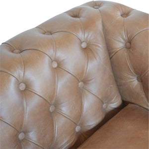Buffalo Leather Chesterfield - Living with Luxury