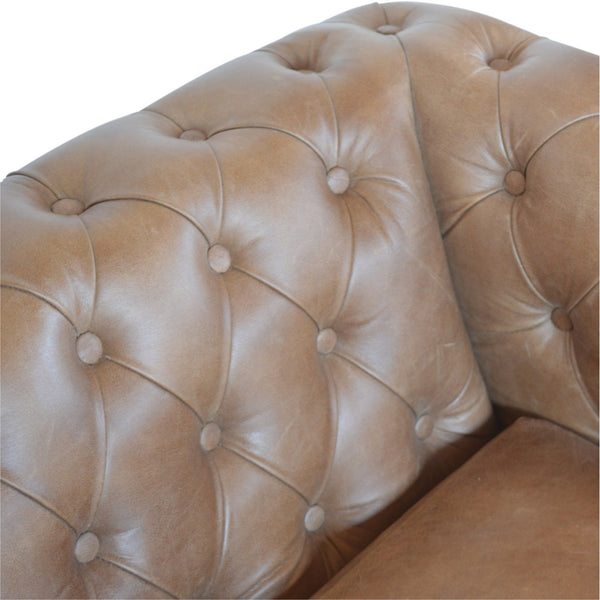 Buffalo Leather Chesterfield - Living with Luxury