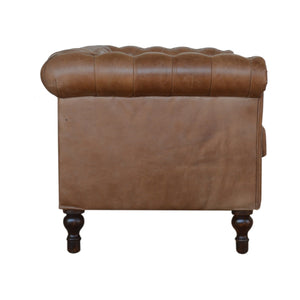 Buffalo Leather Chesterfield - Living with Luxury