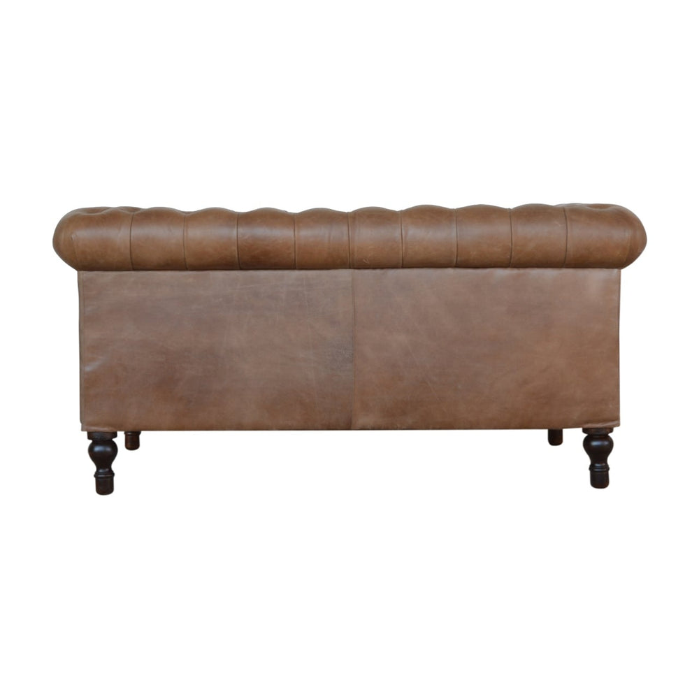 Buffalo Leather Chesterfield - Living with Luxury