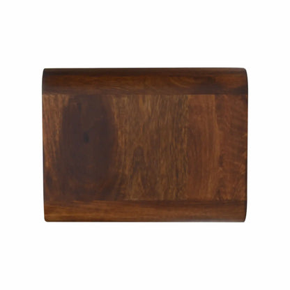 Floating Chestnut Open Console - Living with Luxury