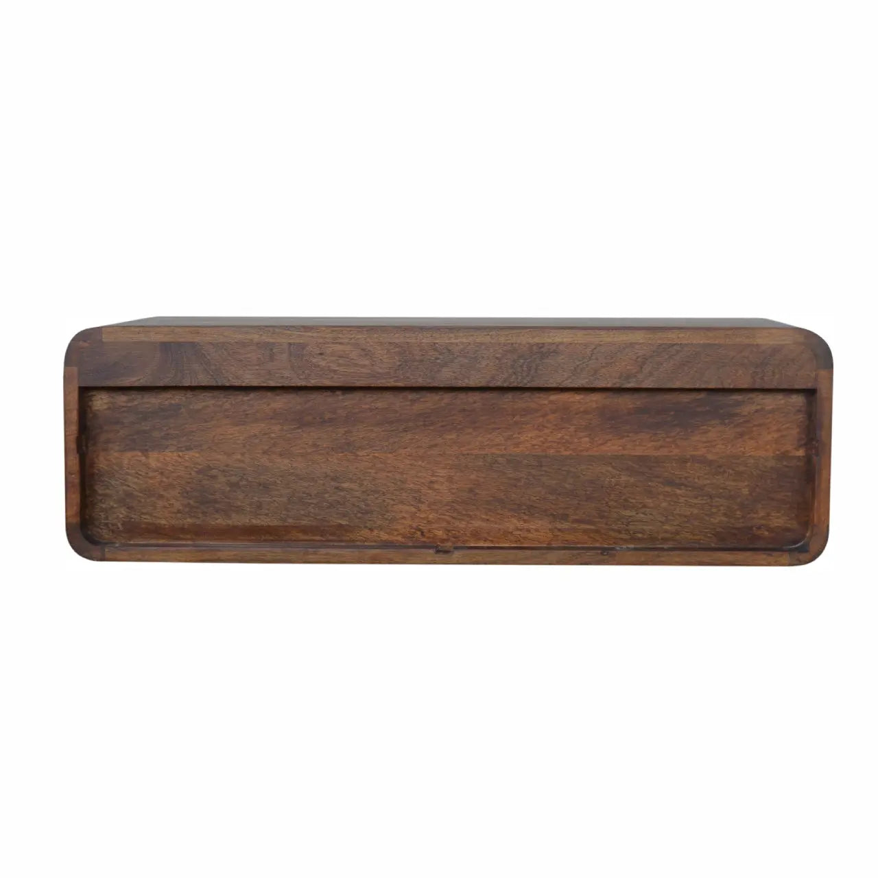 Floating Chestnut Open Console - Living with Luxury