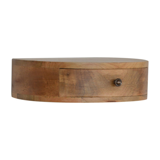 Wall Mounted Rounded Bedside - Living with Luxury