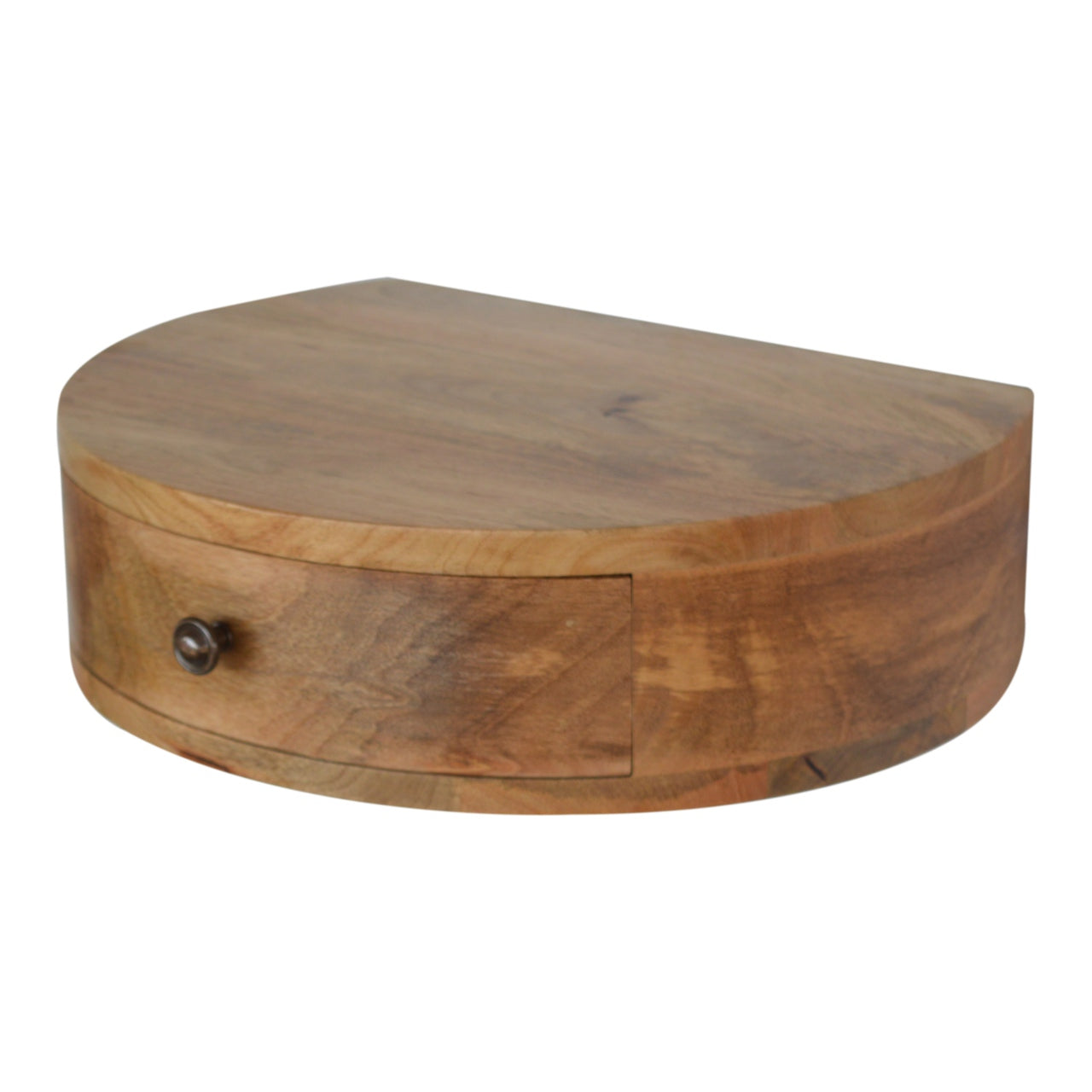 Wall Mounted Rounded Bedside - Living with Luxury
