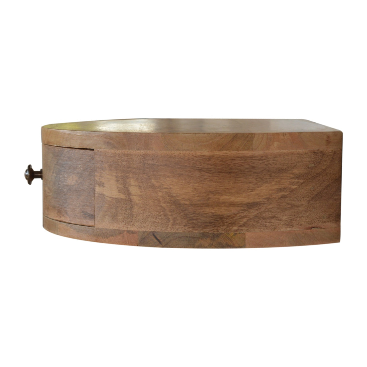 Wall Mounted Rounded Bedside - Living with Luxury