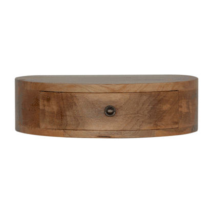 Wall Mounted Rounded Bedside - Living with Luxury