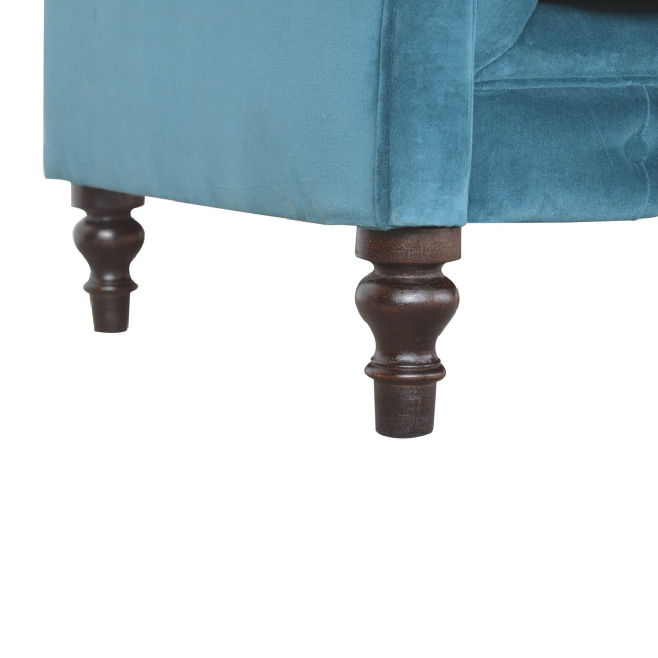 Teal Chesterfield Sofa - Living with Luxury
