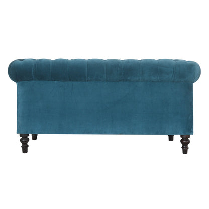 Teal Chesterfield Sofa - Living with Luxury