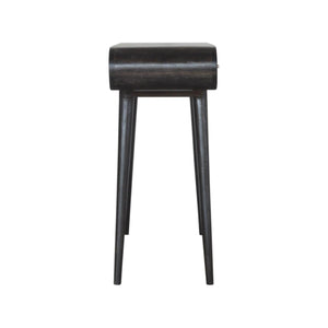 Ash Black Curve Console Table
