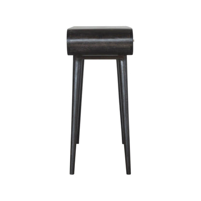 Ash Black Curve Console Table Living with Luxury