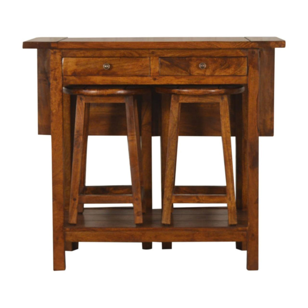 Chestnut Breakfast Table