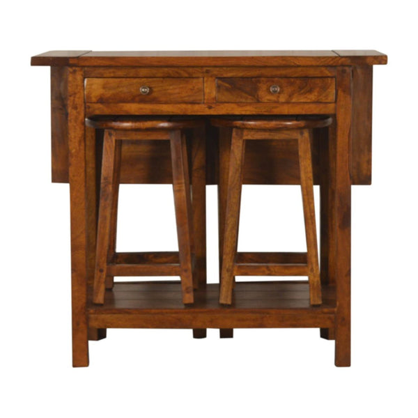 Chestnut Breakfast Table