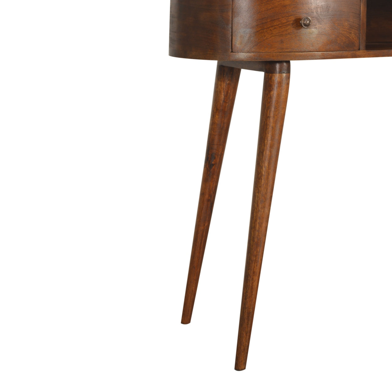 Chestnut Wave Writing Desk - Living with Luxury