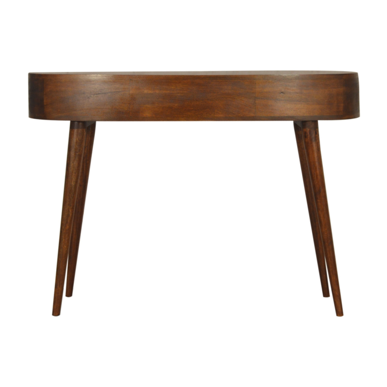 Chestnut Wave Writing Desk - Living with Luxury