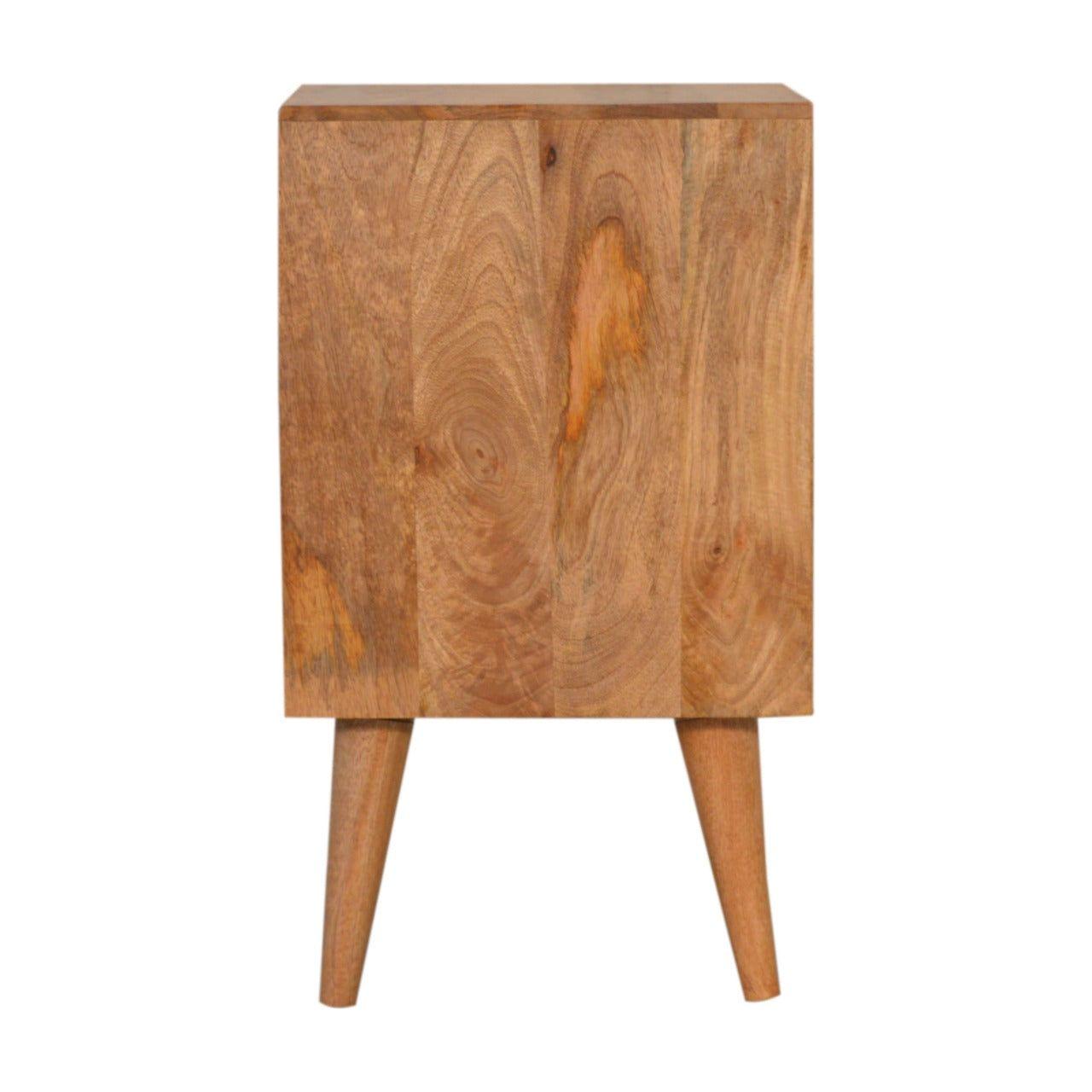 Acadia White Door Bedside Living with Luxury