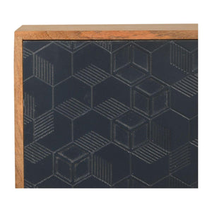 Acadia Black Bedside