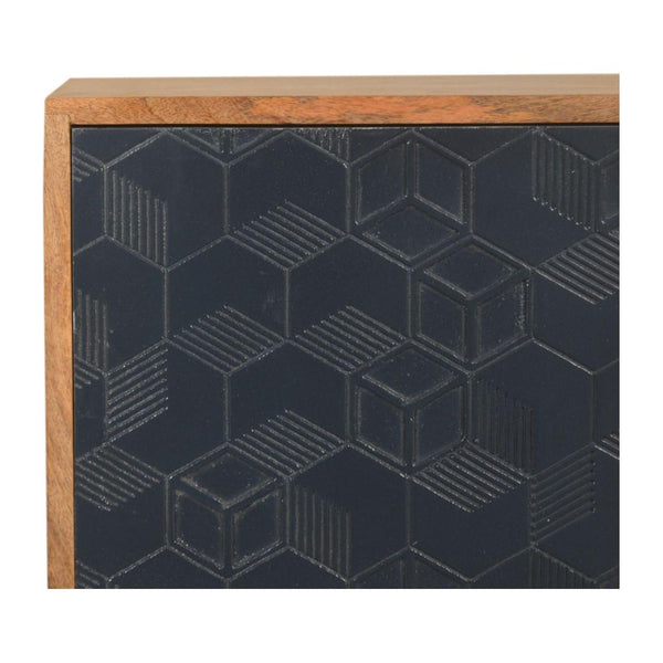 Acadia Black Bedside