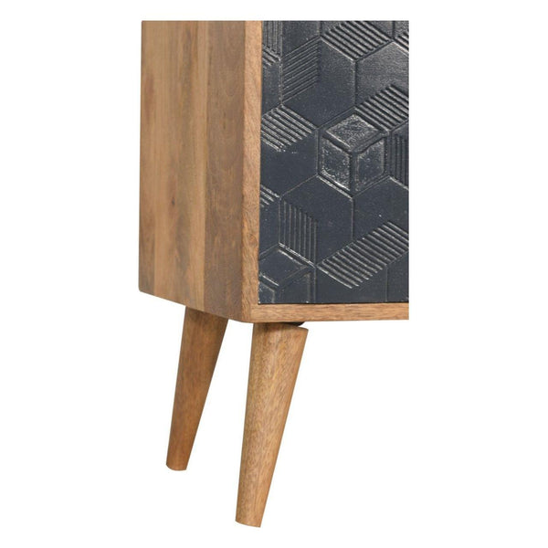 Acadia Black Bedside