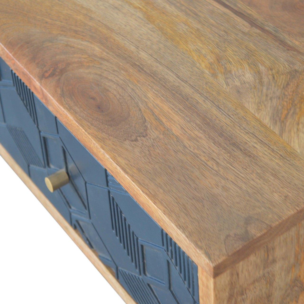 Acadia Black Console Table Living with Luxury
