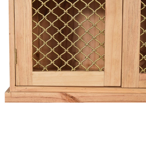Caged Pine Cabinet - Living with Luxury