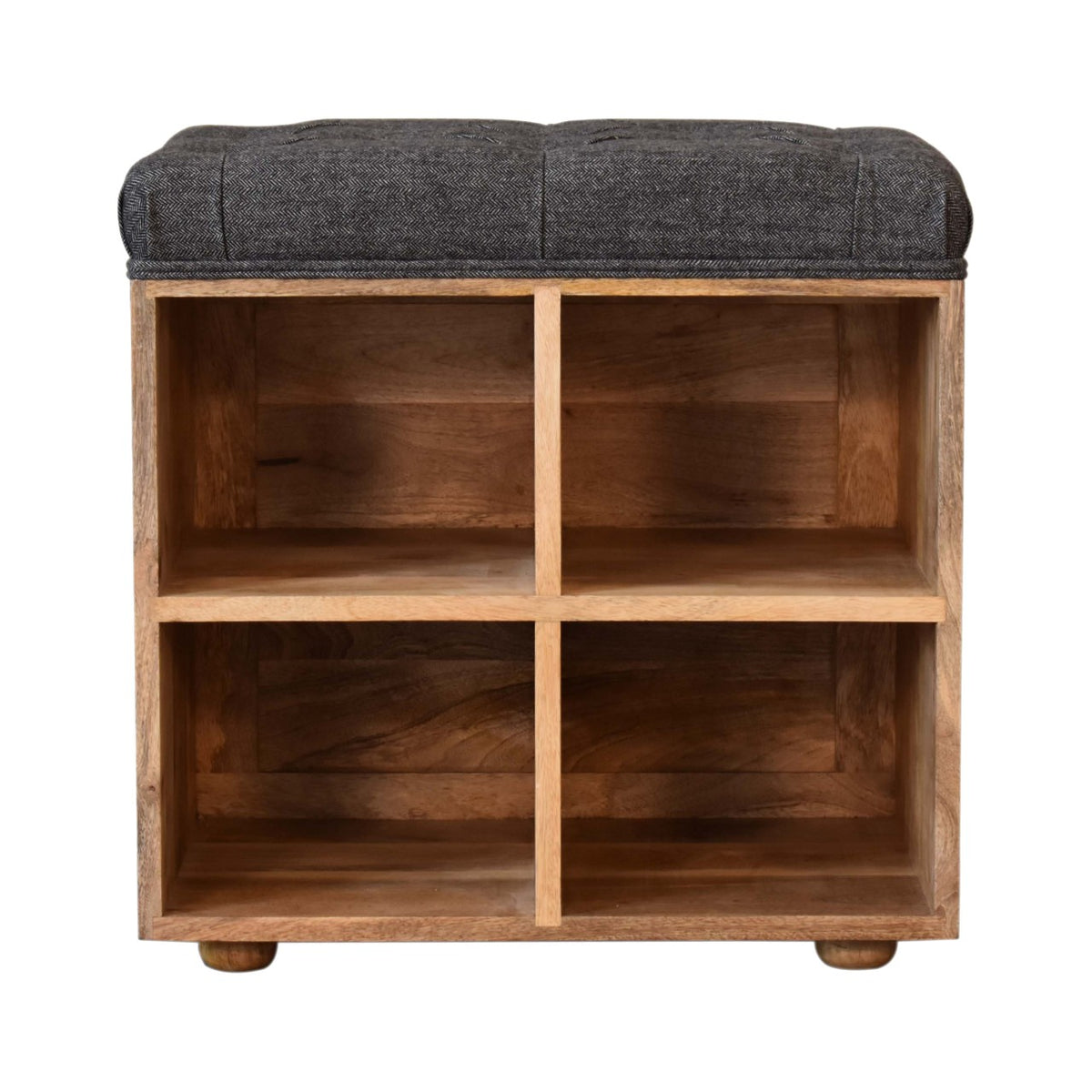 Mini Shoe Storage Footstool