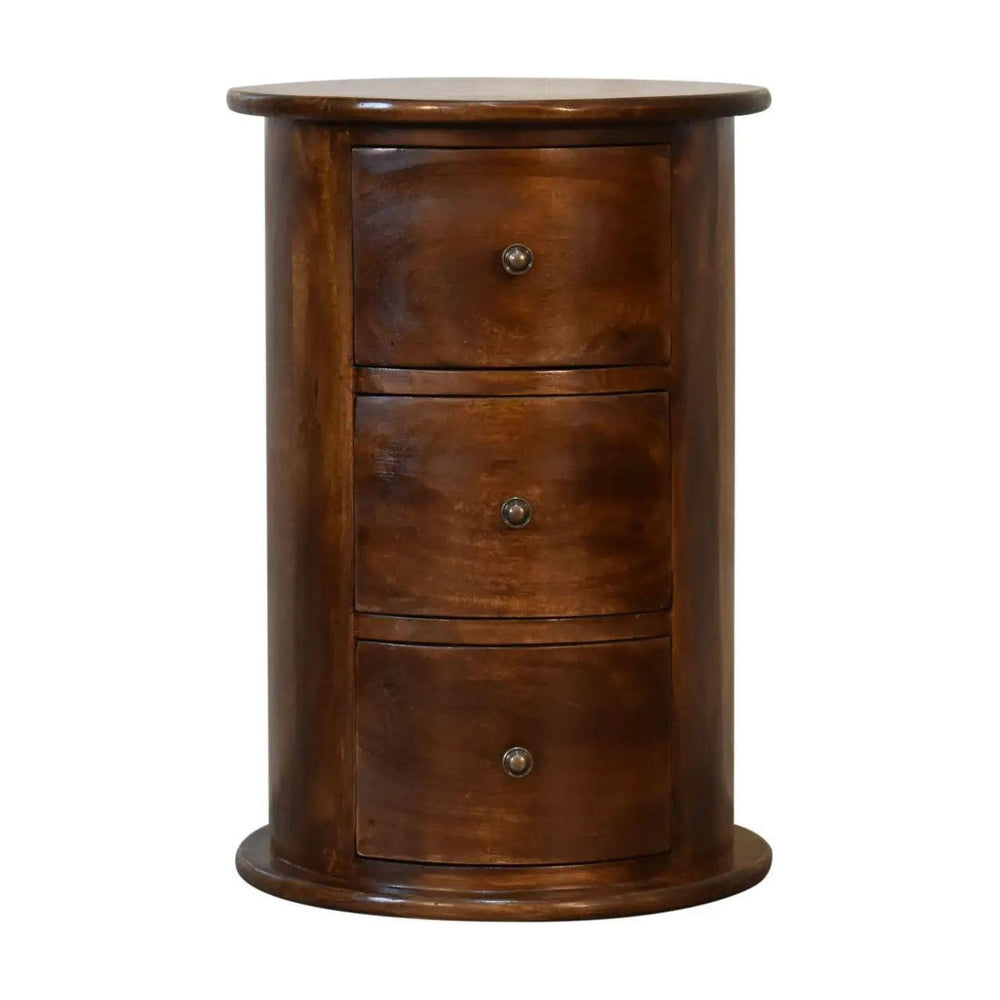 3 Drawer Chestnut Drum
