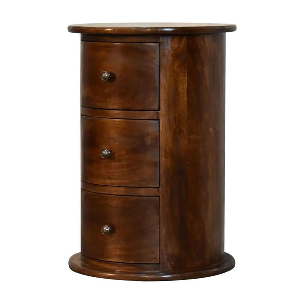 3 Drawer Chestnut Drum