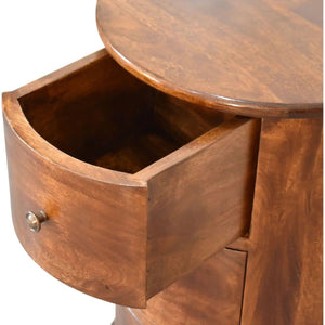 3 Drawer Chestnut Drum