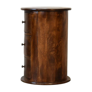 3 Drawer Chestnut Drum