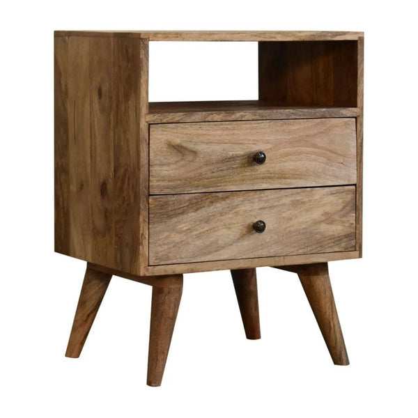 Classic Oak-ish Bedside – Durable & Elegant Wooden Bedside Table