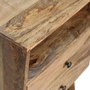Classic Oak-ish Bedside – Durable & Elegant Wooden Bedside Table
